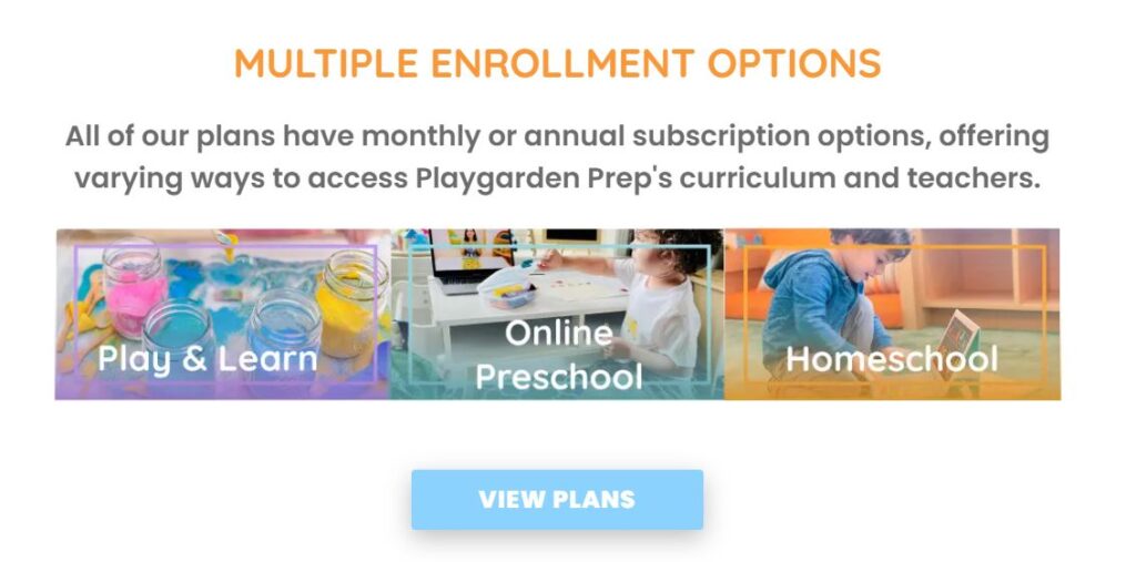 Playgarden Online Preschool