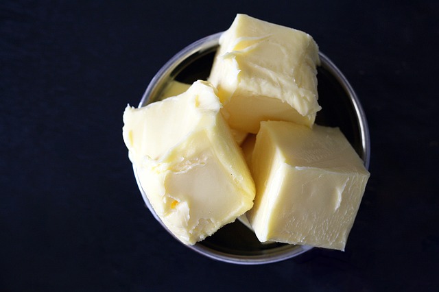 blocks of homemade butter