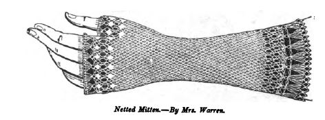netted mittens